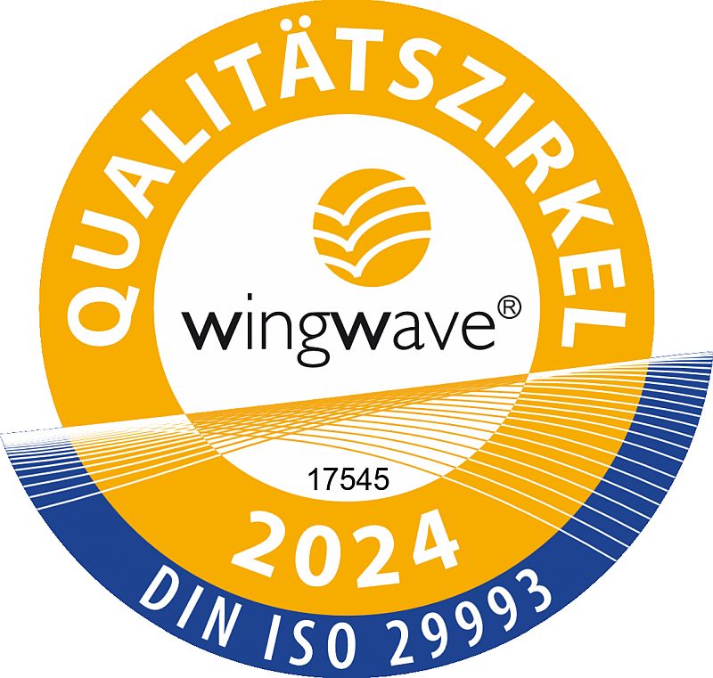 Logo wingwave Qualitätszirkel